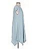 Hayden Solid Blue Casual Dress Size S - photo 4
