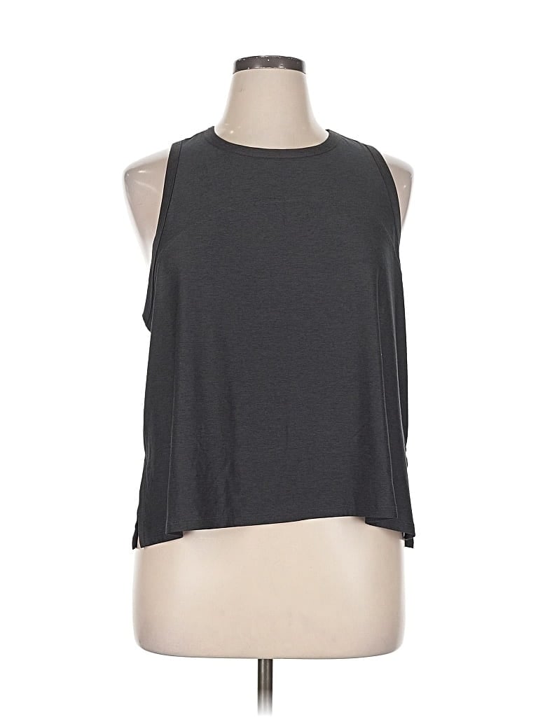 Pre-owned Active By Old Navy Sleeveless T-shirt In Gray