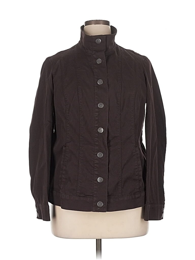 Pre-owned Coldwater Creek Jacket In Brown