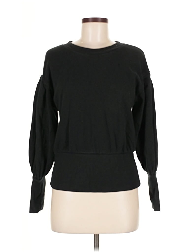 Pre-owned Express Pullover Sweater In Black