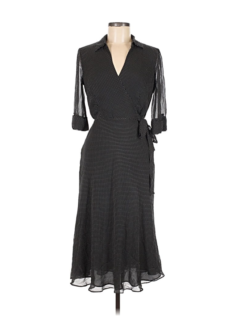 Pre-owned Talbots Cocktail Dress In Black