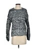 Yes Lola Tweed Silver Pullover Sweater Size S - photo 1