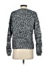 Yes Lola Tweed Silver Pullover Sweater Size S - photo 2