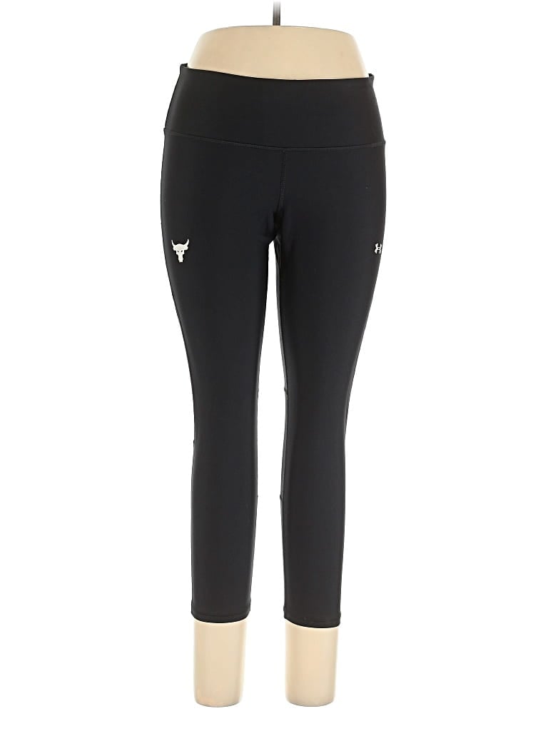 Pre-owned Under Armour Active Pants In Black