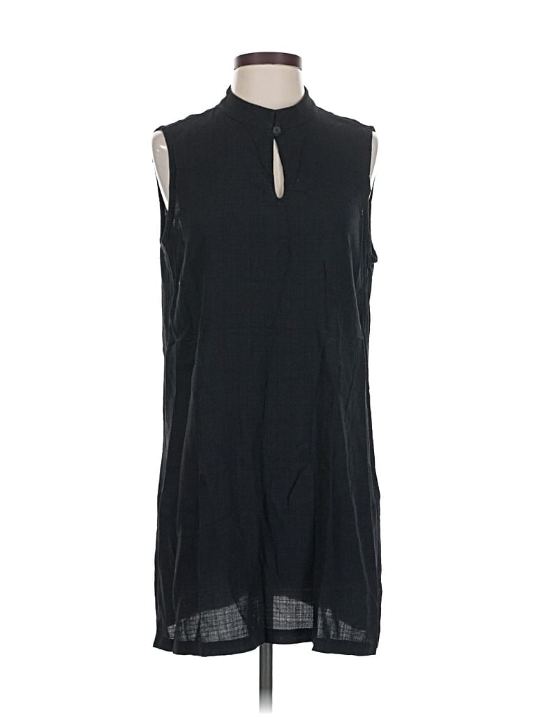 Pre-owned Eileen Fisher Casual Dress In Black