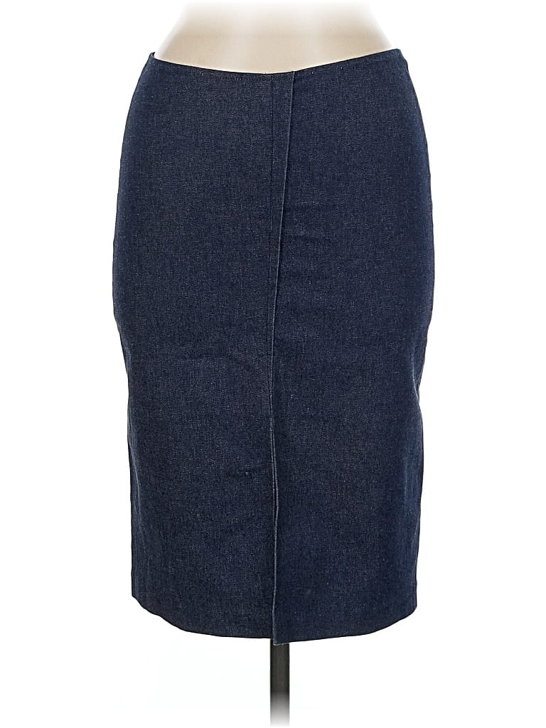 Pre-owned Laundry By Shelli Segal Denim Skirt In Blue