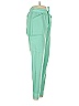 Olive Color Block Green Casual Pants Size S - photo 4