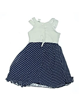 Robe Formelle Fille Sweet Heart Rose - Taille 18 Mois - Blanc - Polyester - Occasion Excellent État