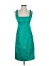 Calvin Klein Solid Teal Cocktail Dress Size 2 - photo 1
