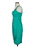 Calvin Klein Solid Teal Cocktail Dress Size 2 - photo 5