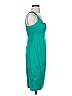 Calvin Klein Solid Teal Cocktail Dress Size 2 - photo 4