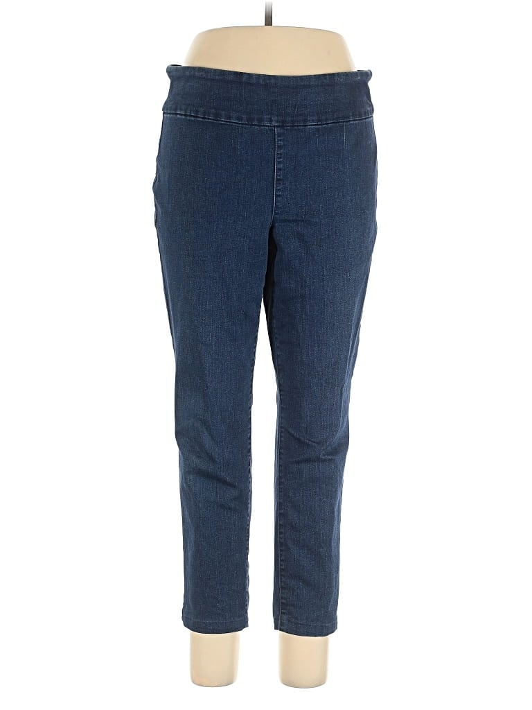 Pre-owned Charter Club Jeggings In Blue