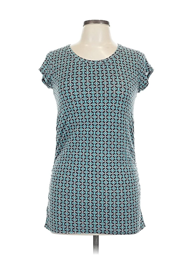 Pre-owned Market & Spruce Short Sleeve T-shirt In Blue