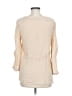 Gap 100% Rayon Ivory 3/4 Sleeve Blouse Size M - photo 2
