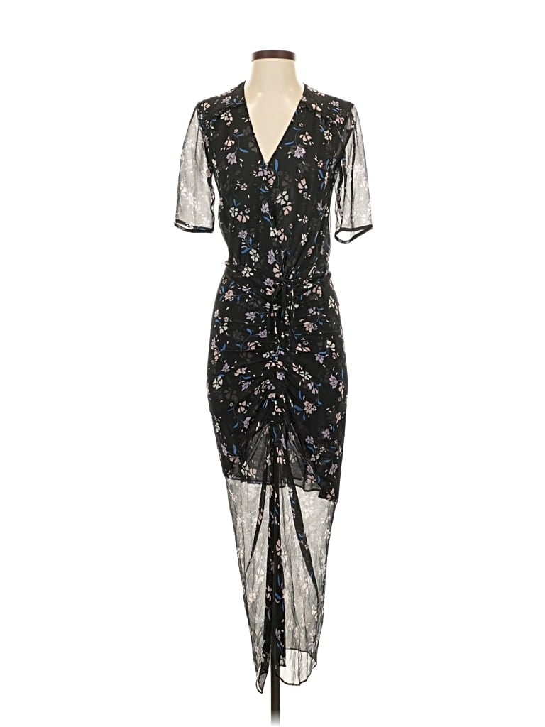 Pre-owned Veronica Beard Cocktail Dress In Black