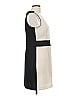 C. Luce Ivory Black Sleeveless Top Size L - photo 4