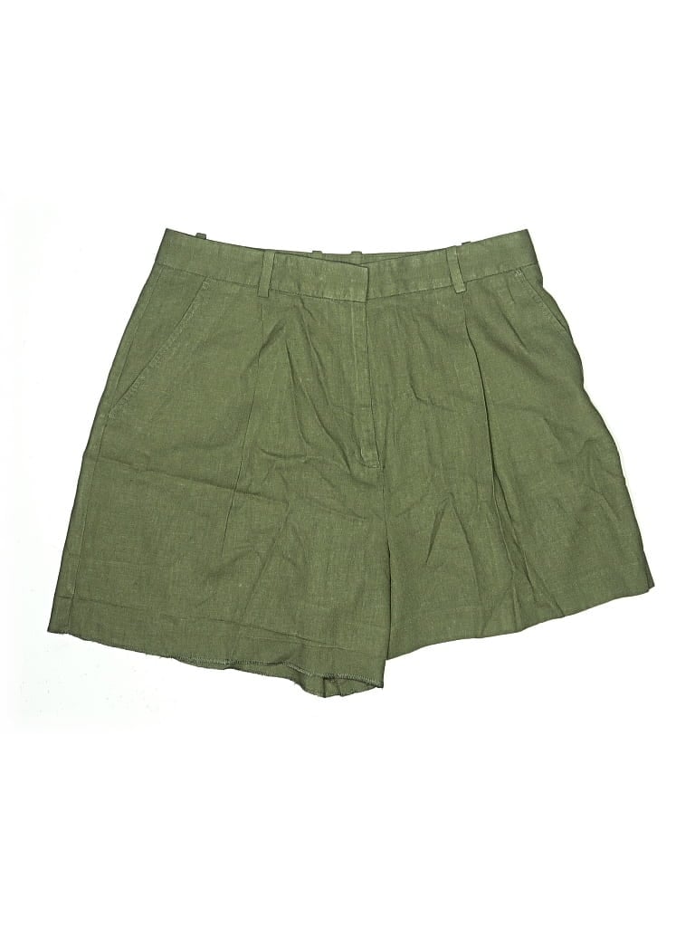 Pre-owned Zara Shorts In Green