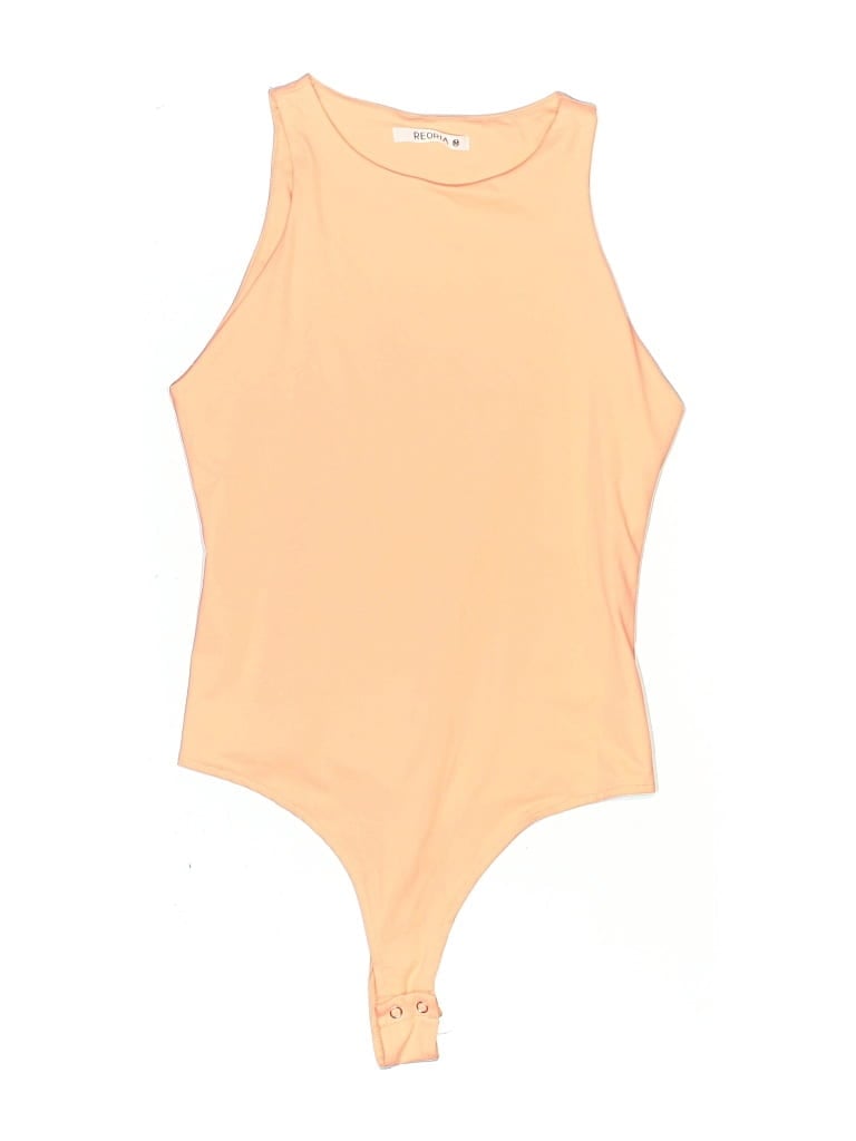 Pre-owned Reoria Bodysuit In Yellow