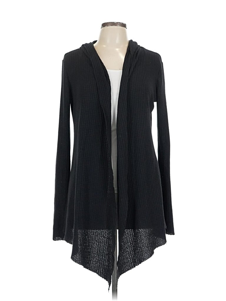 Pre-owned Fashion Nova Cardigan Sweater In Black