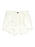 Zara Graphic Ivory White Shorts Size 4 - photo 1