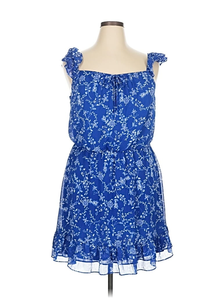 Pre-owned Bcx Casual Dress In Blue