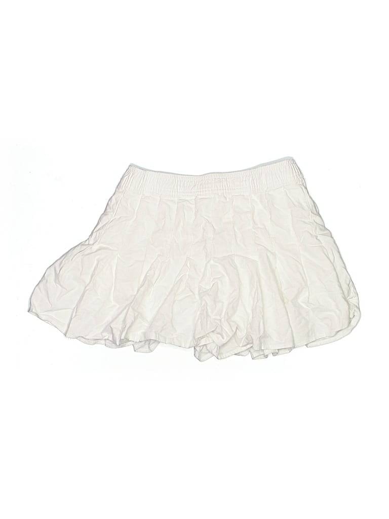 Pre-owned Abercrombie Kids' Skirt In White