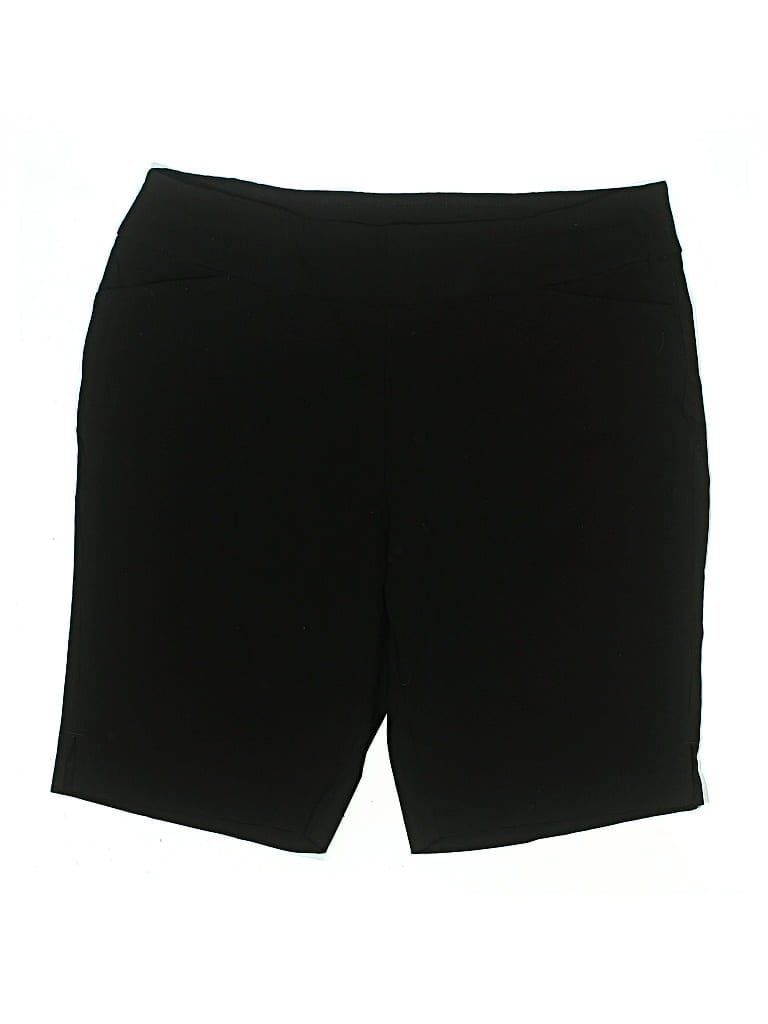 Pre-owned Belle By Kim Gravel Athletic Shorts In Black