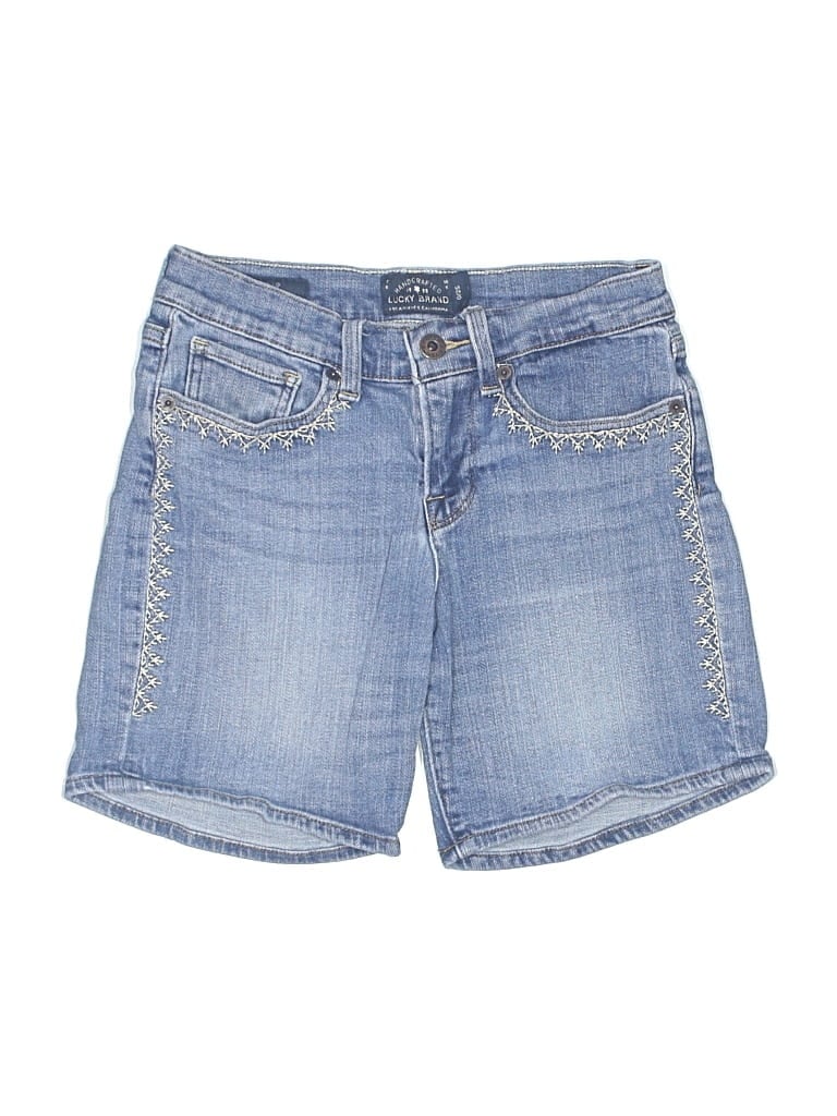Pre-owned Lucky Brand Denim Shorts In Blue