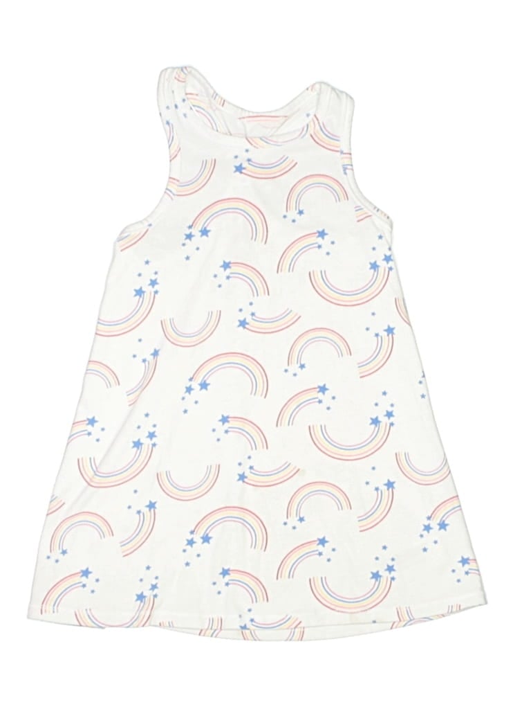 Pre-owned Cat & Jack Kids' Dress In White