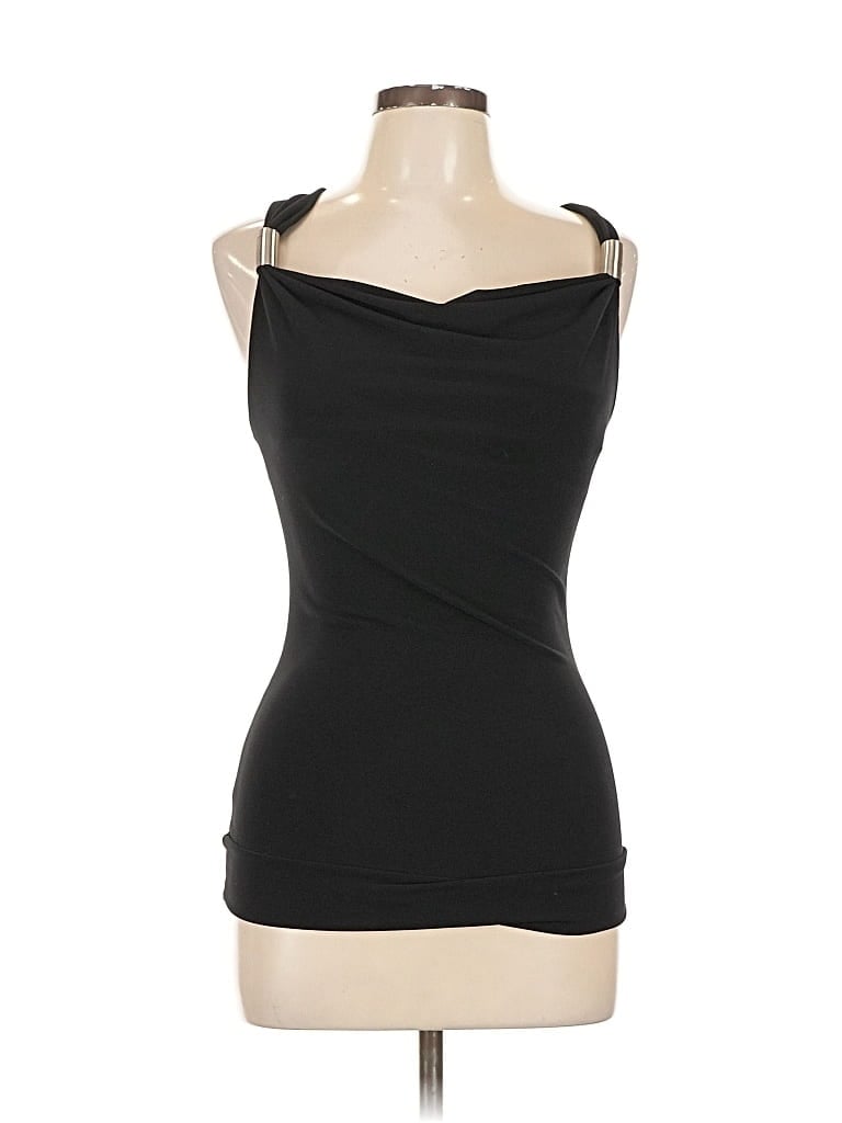 Pre-owned Lola Sleeveless Top Black Strapless Neckline Tops