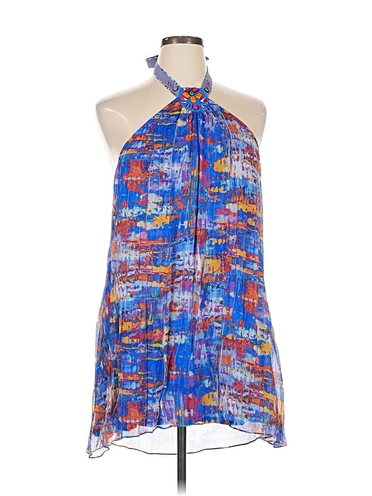 Pre-owned Robert Graham Cocktail Dress In Blue