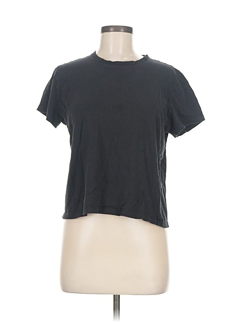 Pre-owned Everlane Short Sleeve T-shirt In Black