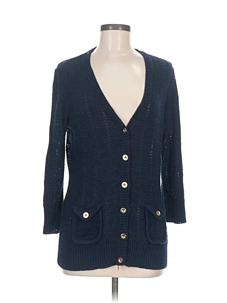 Pre-owned Charter Club Cardigan Sweater In Blue