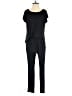 PURE essence Solid Black Jumpsuit Size XS - photo 1