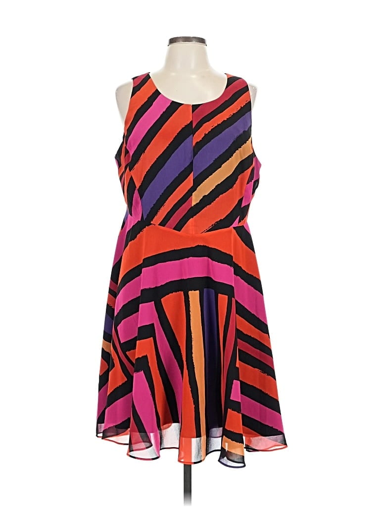 Pre-owned Cabi Casual Dress In Orange