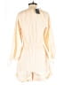 J.Crew 100% Cotton Solid Yellow Pink Romper Size XS - photo 2