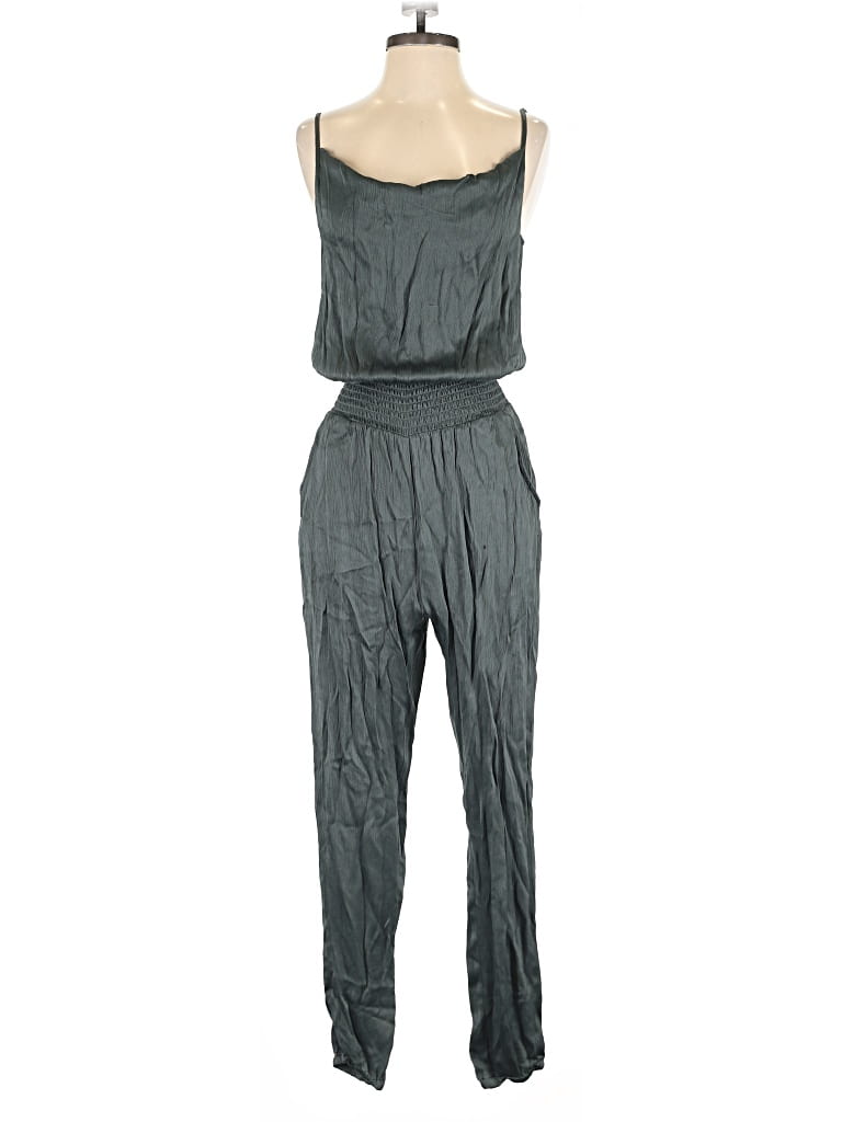 Pre-owned Bobi Black Jumpsuit In Gray