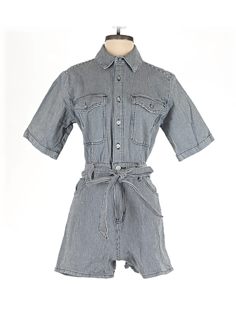 Pre-owned Universal Thread Romper In Gray