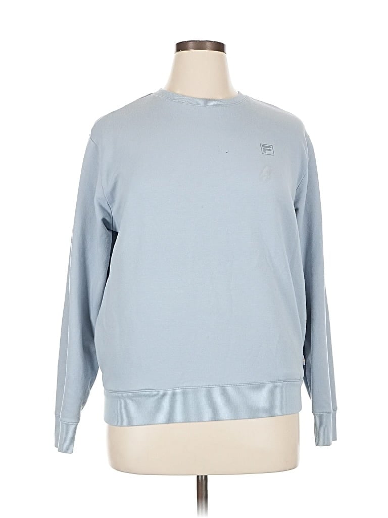 Pre-owned Fila Sweatshirt In Blue