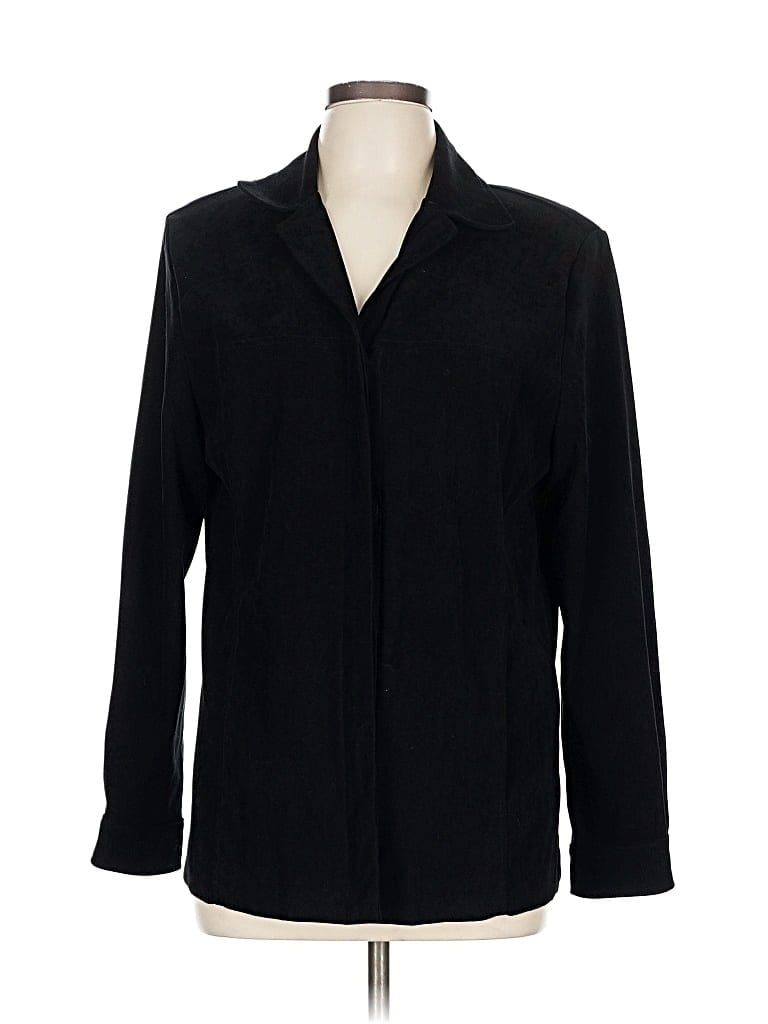 Pre-owned Worthington Blazer Jacket In Black