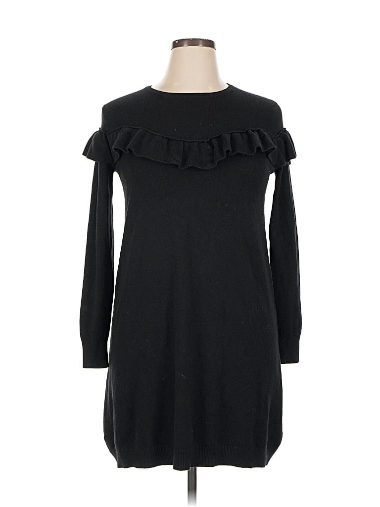 Pre-owned Unbranded Casual Dress In Black
