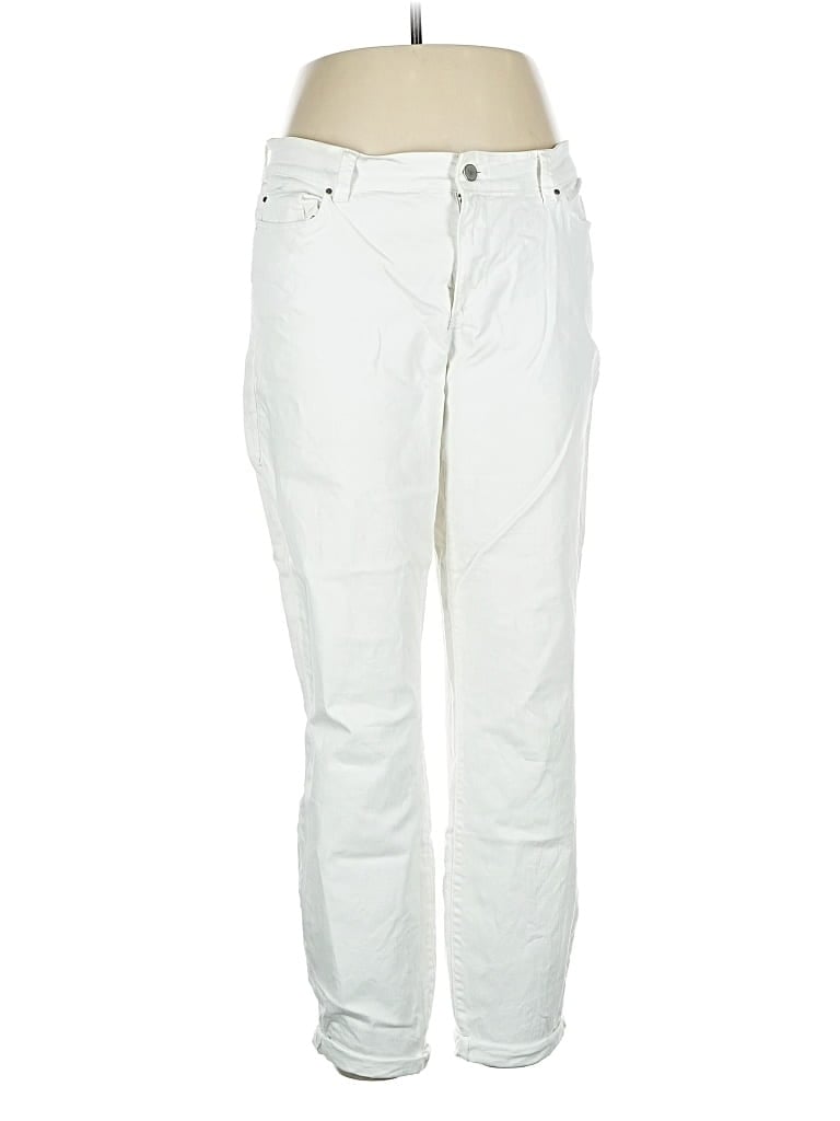 Pre-owned Ann Taylor Jeans In White