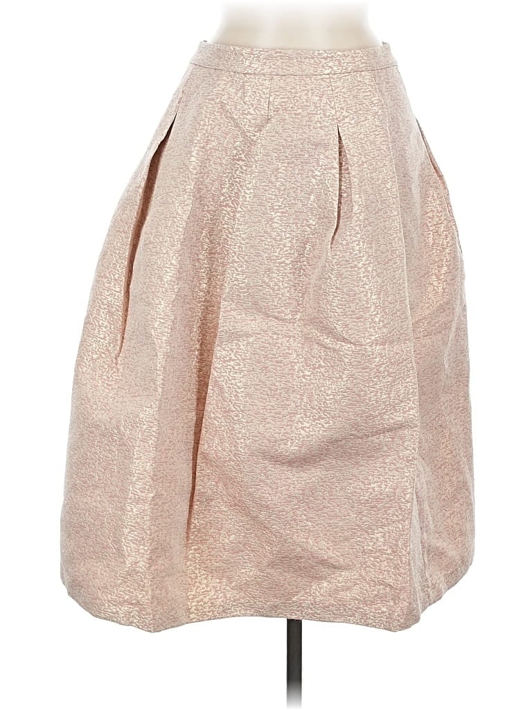 Pre-owned Assorted Brands Formal Skirt In Gold
