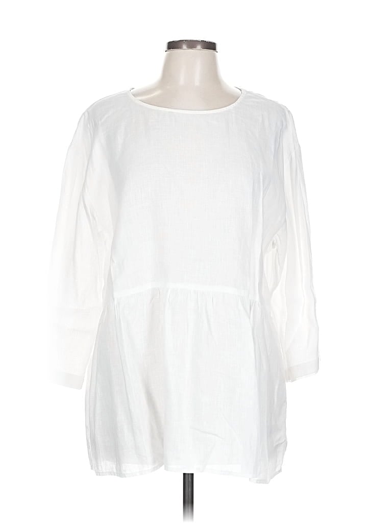 Pre-owned Purejill Casual Dress In White