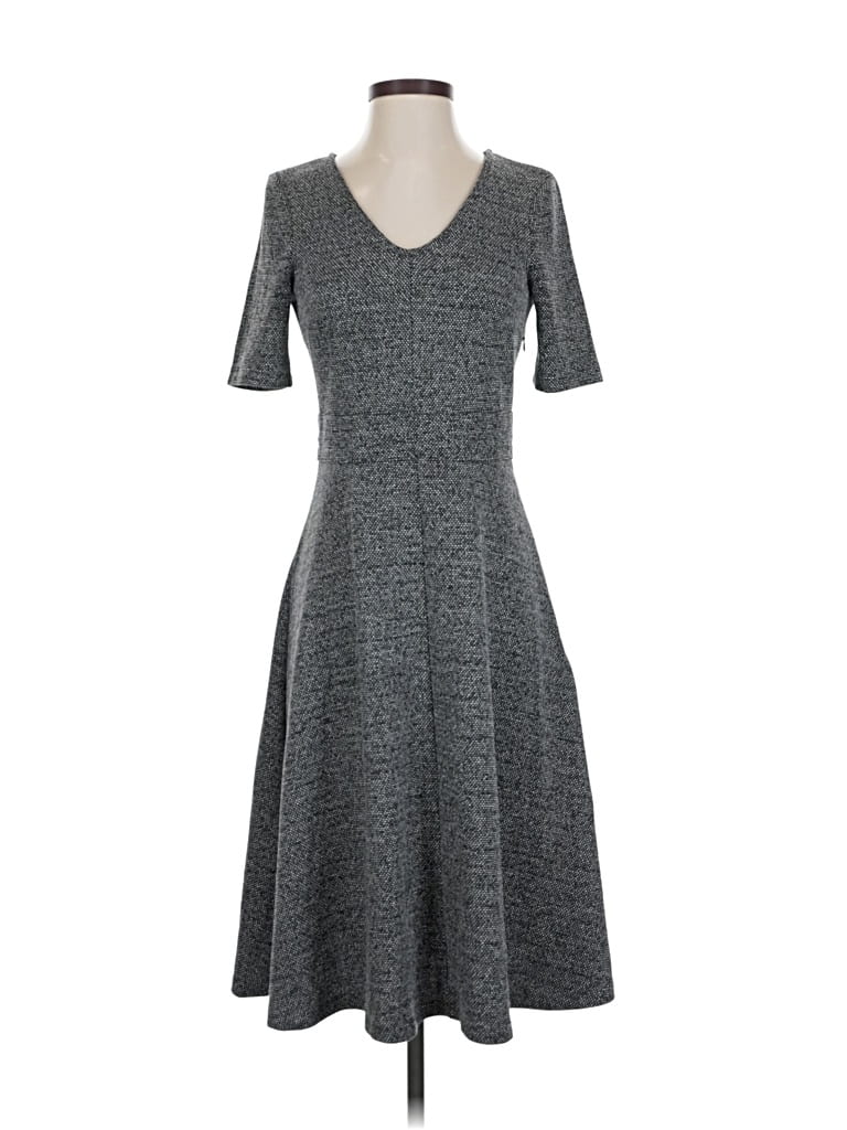 Pre-owned H&m Casual Dress In Gray