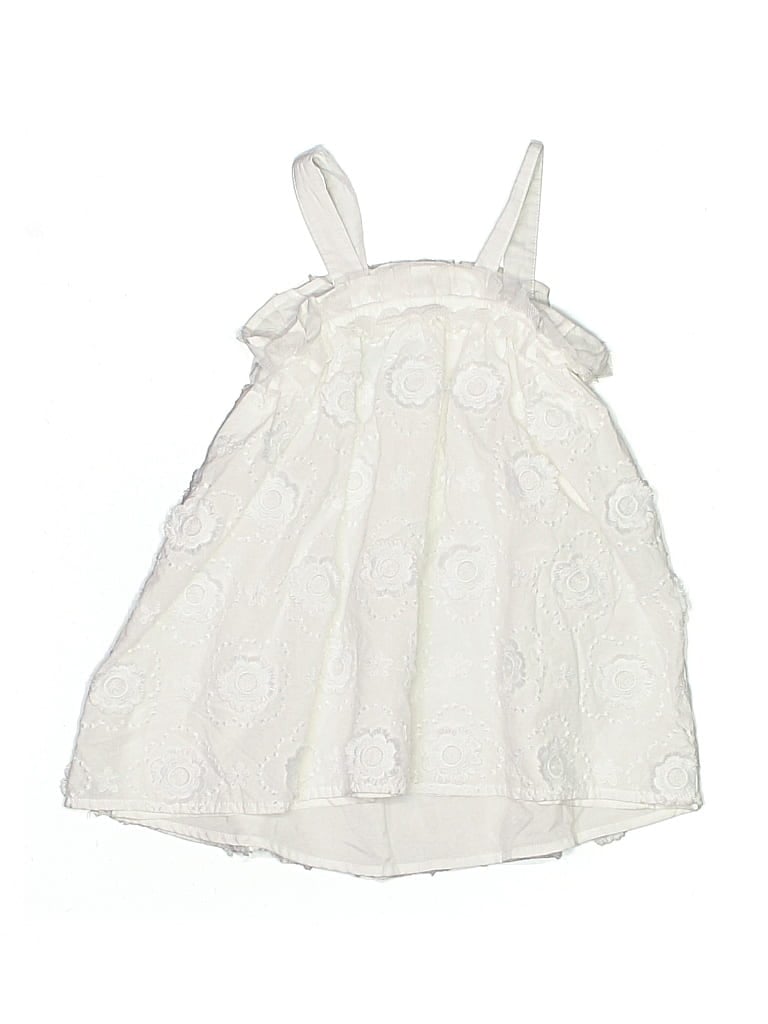 Pre-owned Cat & Jack Kids' Dress In White