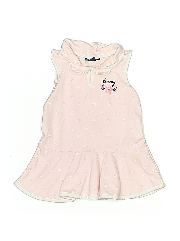 Pre-owned Tommy Hilfiger Kids' Dress In Pink