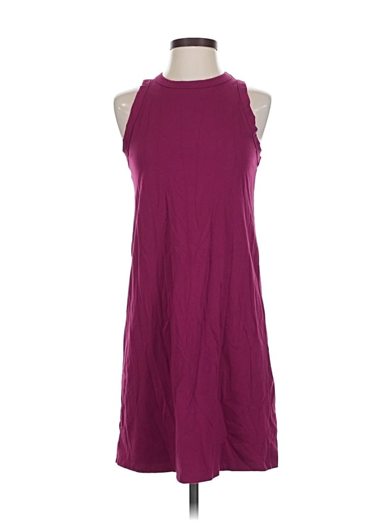 Pre-owned A New Day Casual Dress In Burgundy