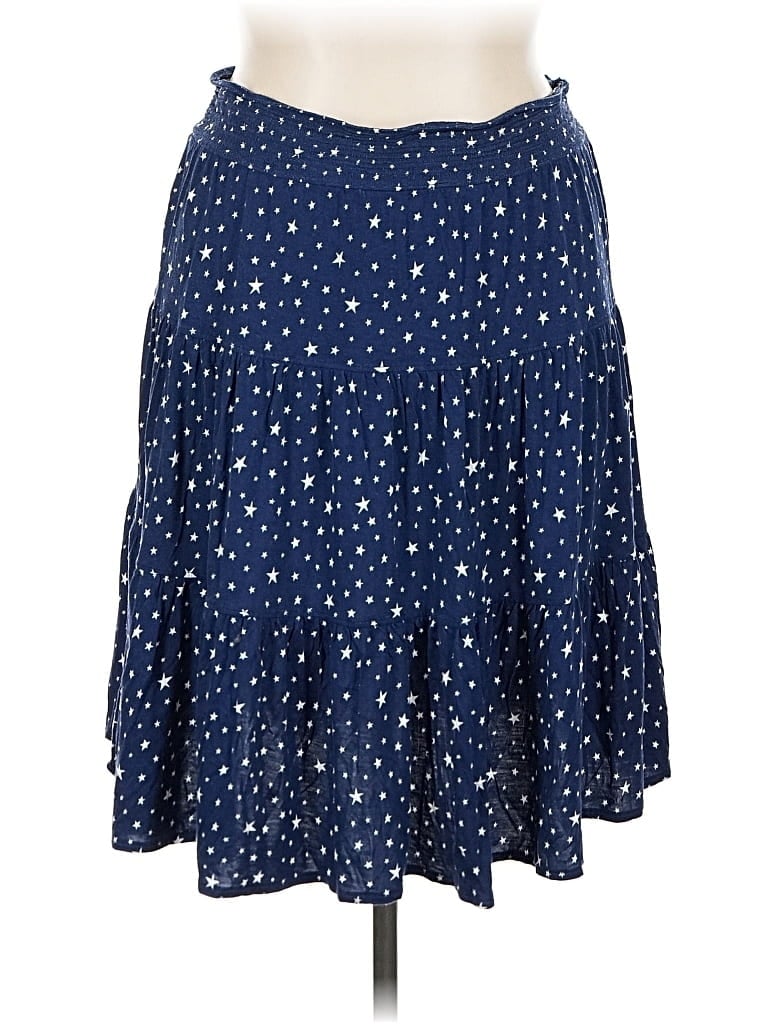 Pre-owned St. John's Bay Casual Skirt In Blue