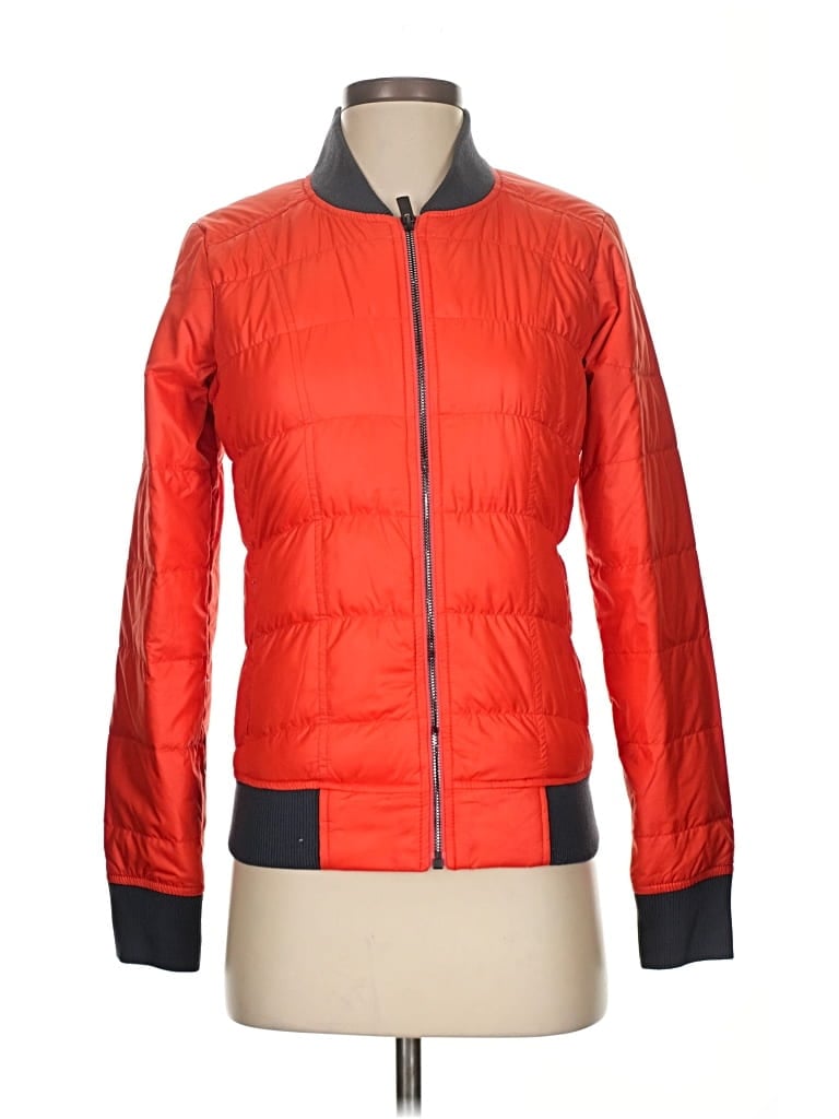 Pre-owned Athleta Jacket In Orange